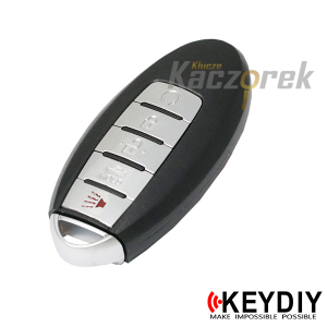 Keydiy 610 - ZB03-4+1 - klucz surowy - pilot